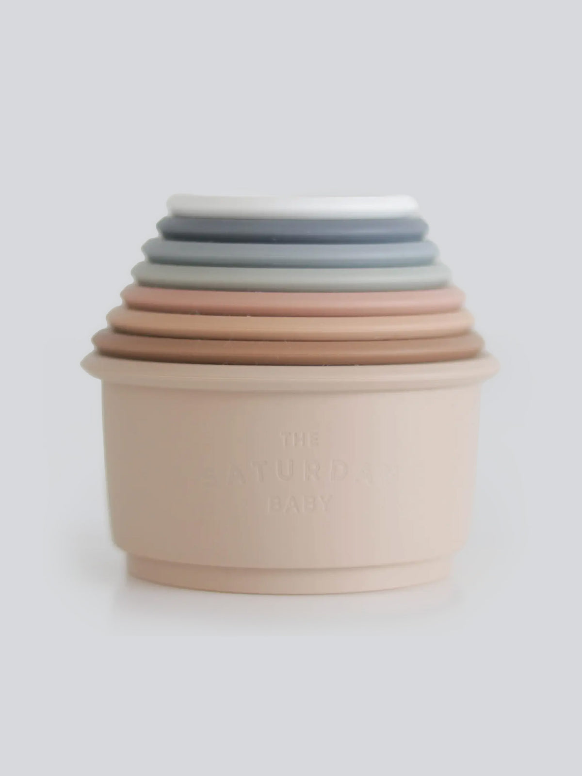 Silicone Stacking Cups Baby - Kids : Toys : Stacking The Saturday Baby Silicone Stacking Cups for Baby | Colored Organics®