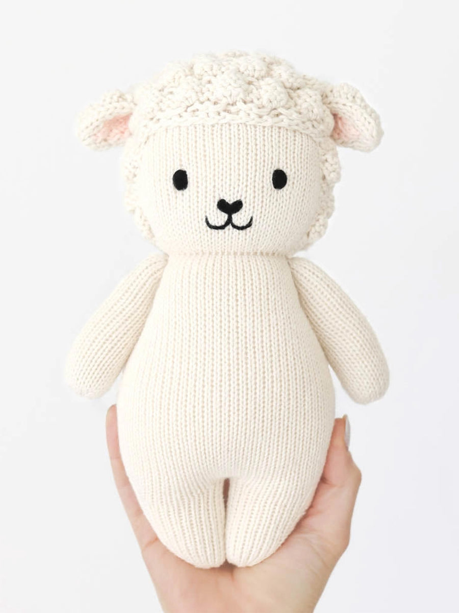 Big Baby Lamb Stuffed Animal Baby : Toys : Plush + Crinkle cuddle+kind 