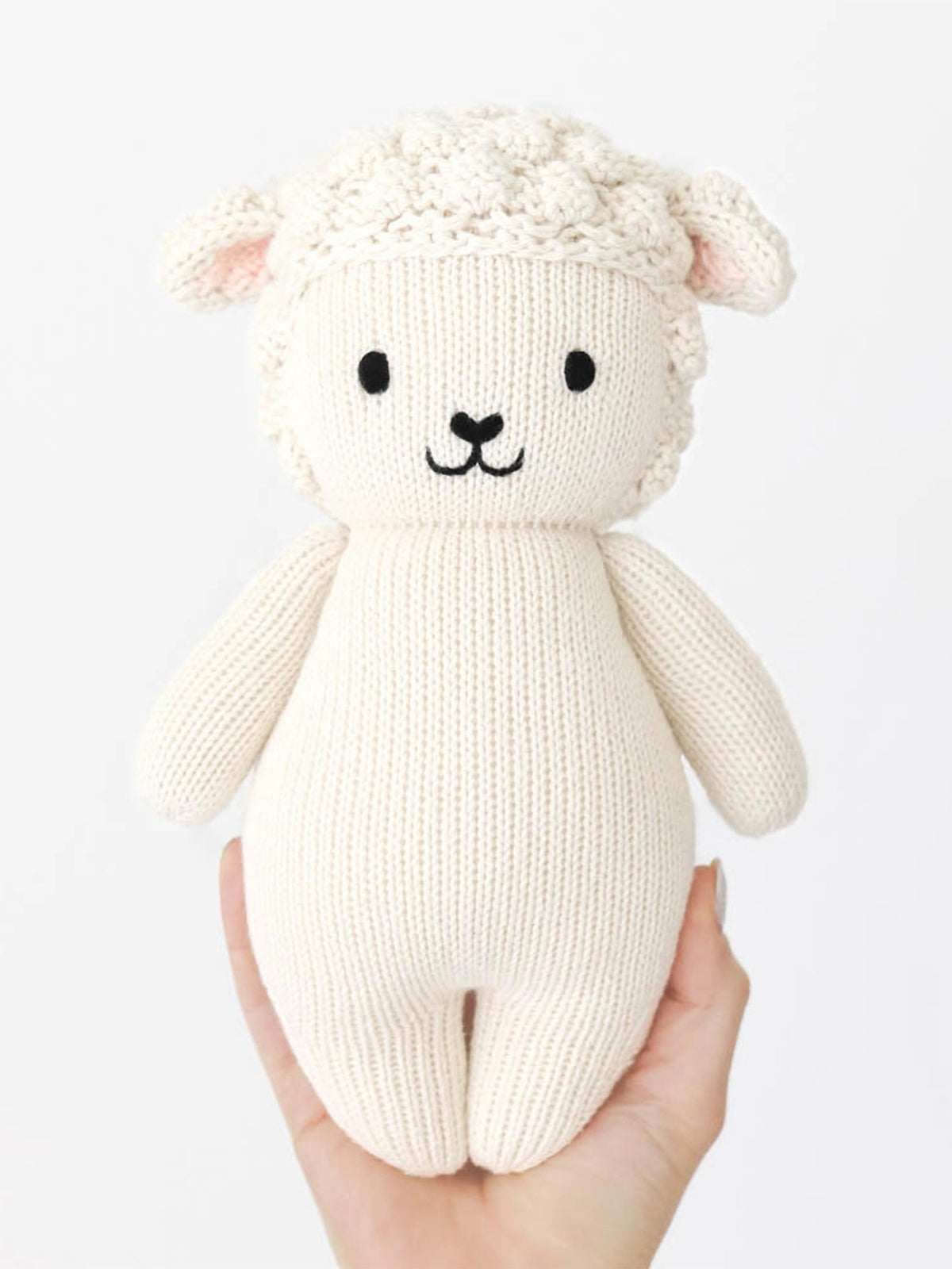 Big Baby Lamb Stuffed Animal Baby : Toys : Plush + Crinkle cuddle+kind Organic Big Baby Lamb Stuffed Animal | Colored Organics®