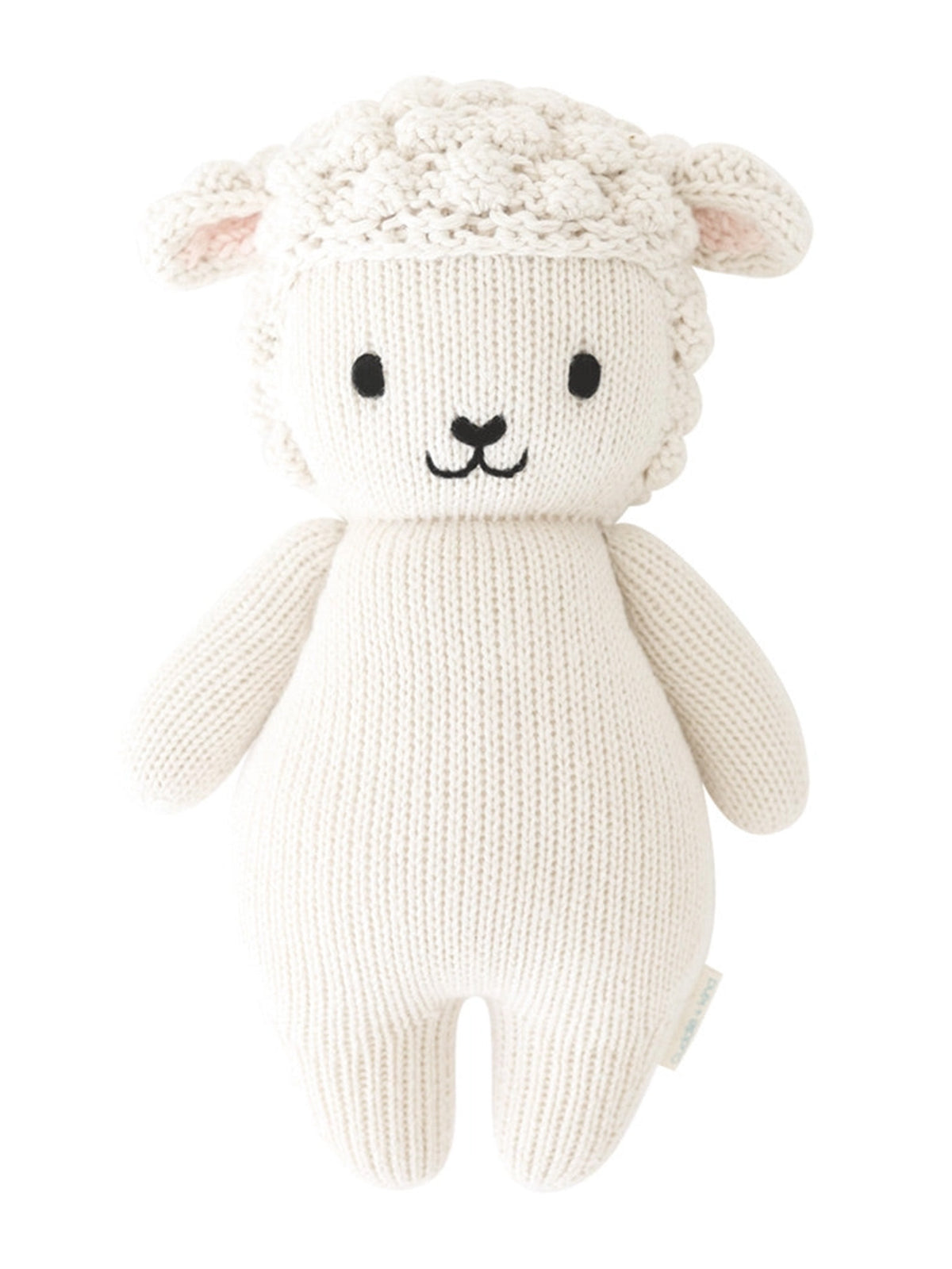 Big Baby Lamb Stuffed Animal Baby : Toys : Plush + Crinkle cuddle+kind Organic Big Baby Lamb Stuffed Animal | Colored Organics®