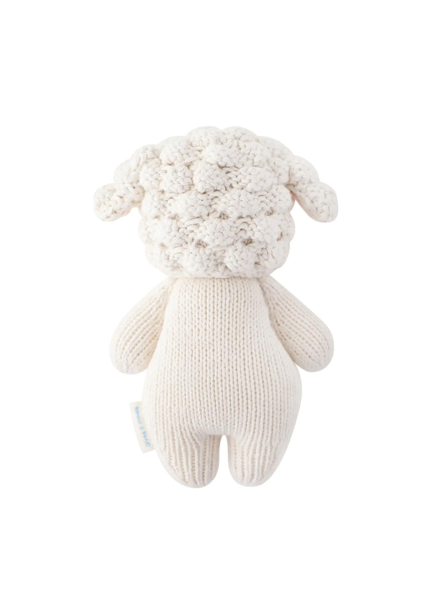 Baby Lamb Stuffed Animal Baby : Toys : Plush + Crinkle cuddle+kind Organic Baby Lamb Stuffed Animal | Colored Organics®