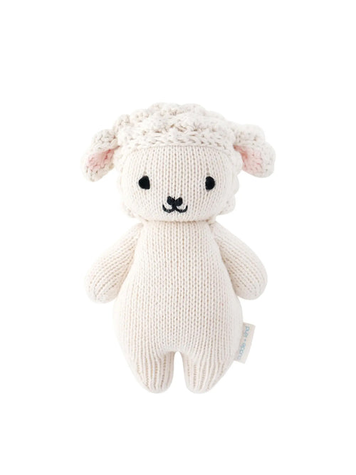Baby Lamb Stuffed Animal Baby : Toys : Plush + Crinkle cuddle+kind Organic Baby Lamb Stuffed Animal | Colored Organics®