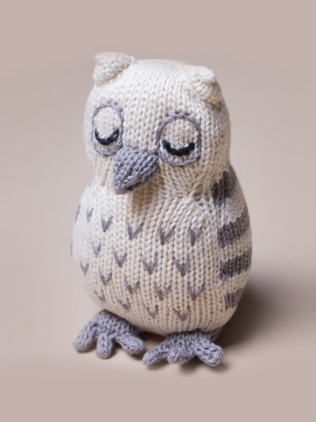 Baby Owl Rattle Toy