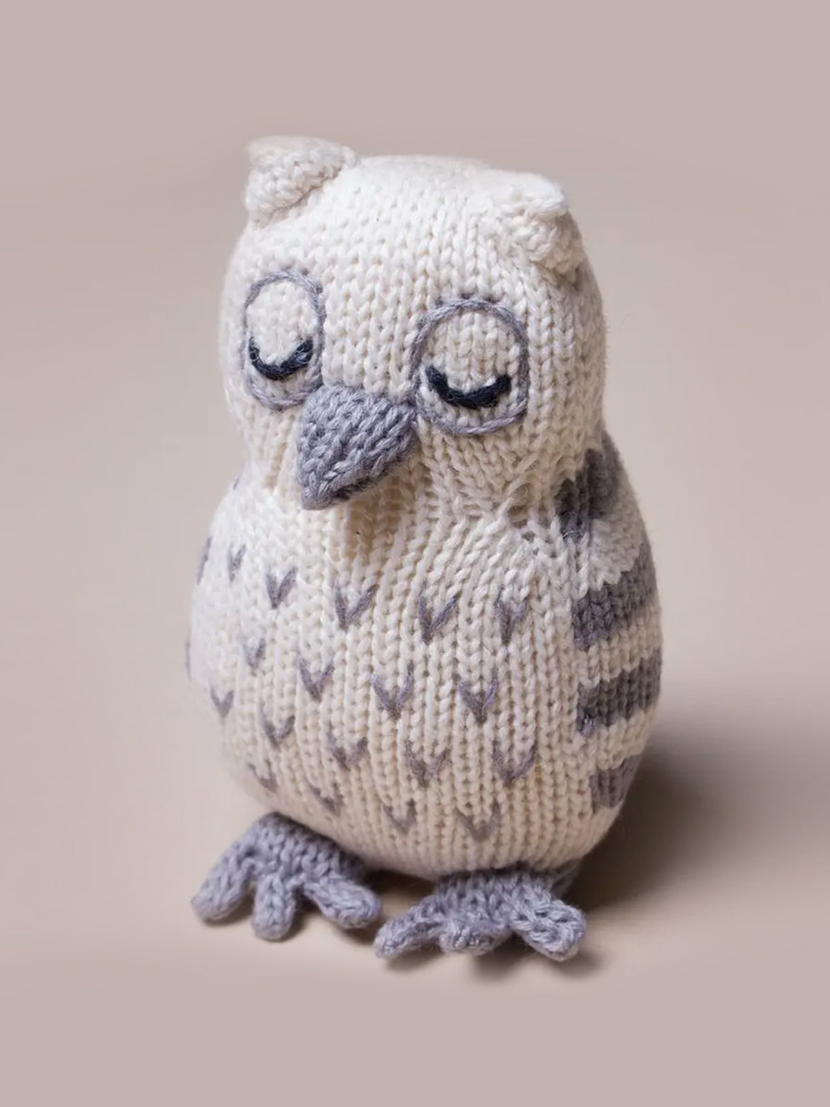 Baby Owl Rattle Toy