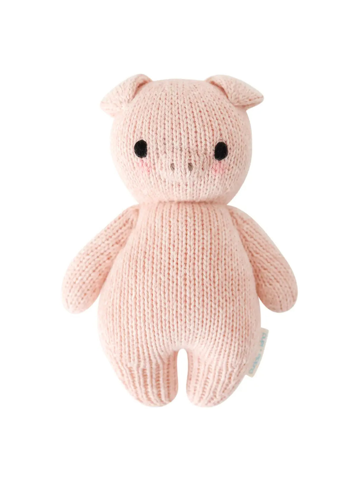 Baby Piglet Stuffed Animal Baby : Toys : Plush + Crinkle cuddle+kind Organic Baby Piglet Stuffed Animal | Colored Organics®