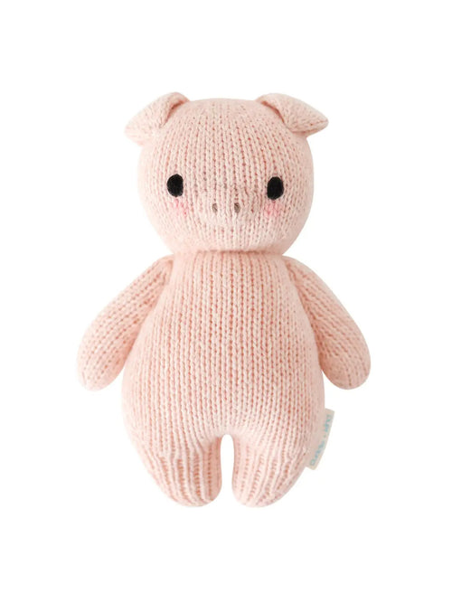 Baby Piglet Stuffed Animal Baby : Toys : Plush + Crinkle cuddle+kind Organic Baby Piglet Stuffed Animal | Colored Organics®
