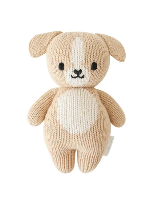 Baby Puppy Stuffed Animal Baby : Toys : Plush + Crinkle cuddle+kind Organic Baby Puppy Stuffed Animal | Colored Organics®