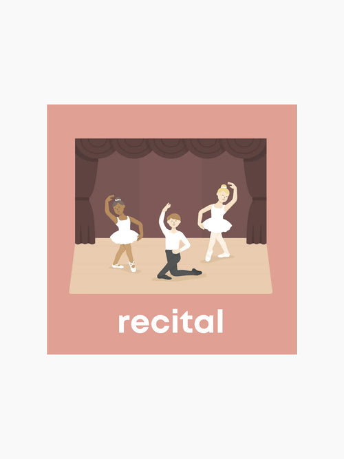 Ballet Baby Board Book Baby-Kids : Toys : Books Left Hand Book House Organic Ballet Baby Board Book | Colored Organics®