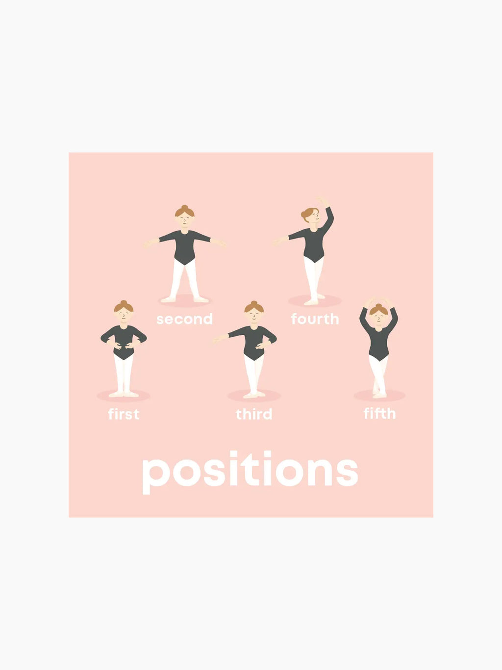 Ballet Baby Board Book Baby-Kids : Toys : Books Left Hand Book House Organic Ballet Baby Board Book | Colored Organics®