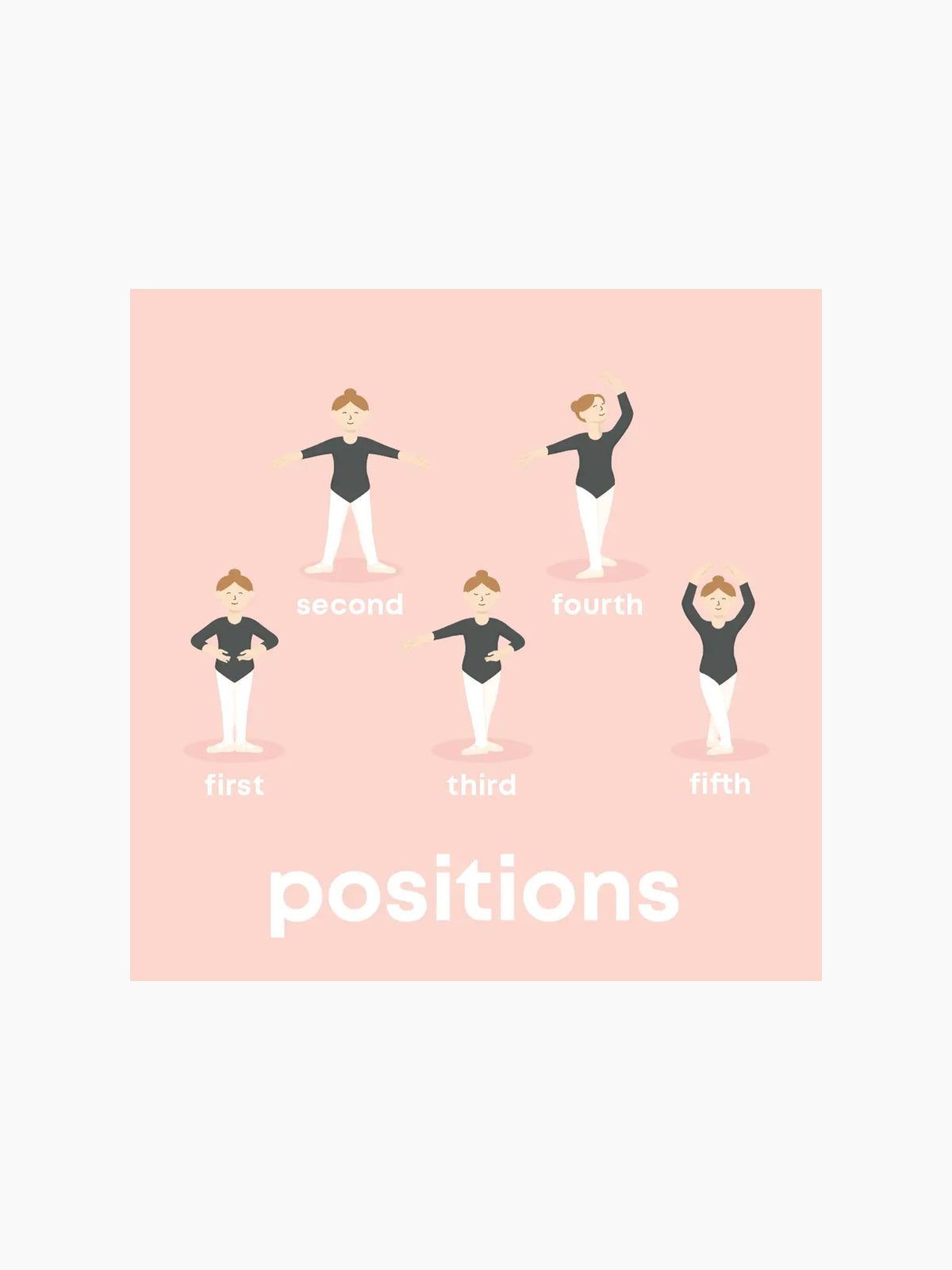 Ballet Baby Board Book Baby-Kids : Toys : Books Left Hand Book House Organic Ballet Baby Board Book | Colored Organics®