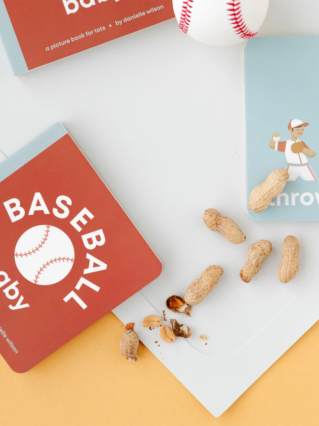 Baseball Baby Board Book Baby-Kids : Toys : Books Left Hand Book House Organic Baseball Baby Board Book | Colored Organics®