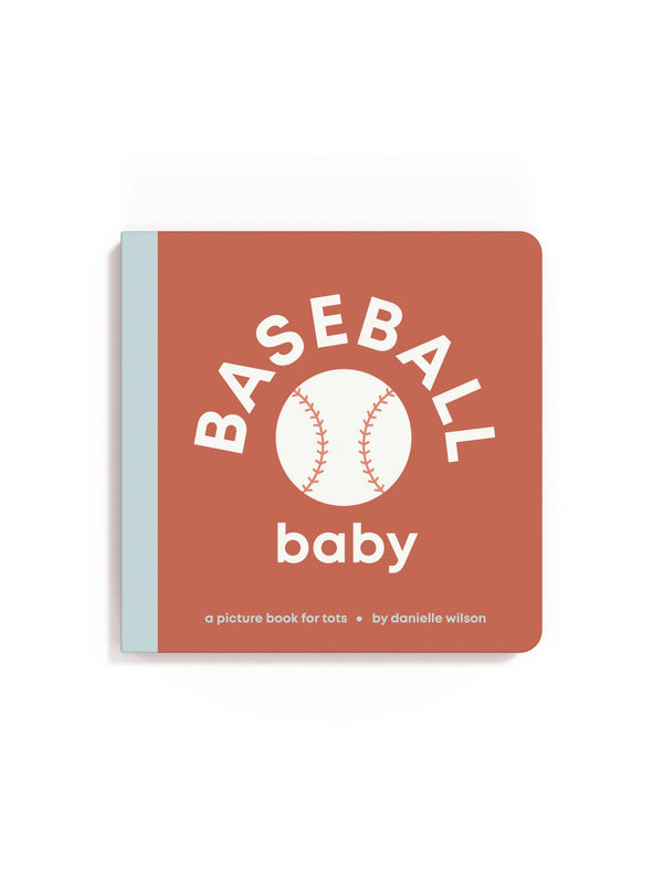 Baseball Baby Board Book Baby-Kids : Toys : Books Left Hand Book House Organic Baseball Baby Board Book | Colored Organics®