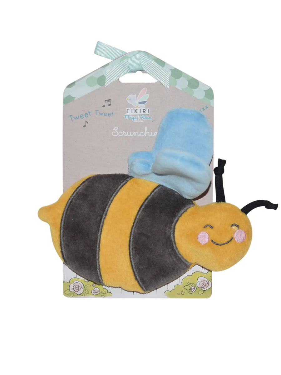 Bee Crinkle Toy Baby : Toys : Plush + Crinkle Tikiri Toys Bee Crinkle Toy for Babies and Kids | Colored Organics®