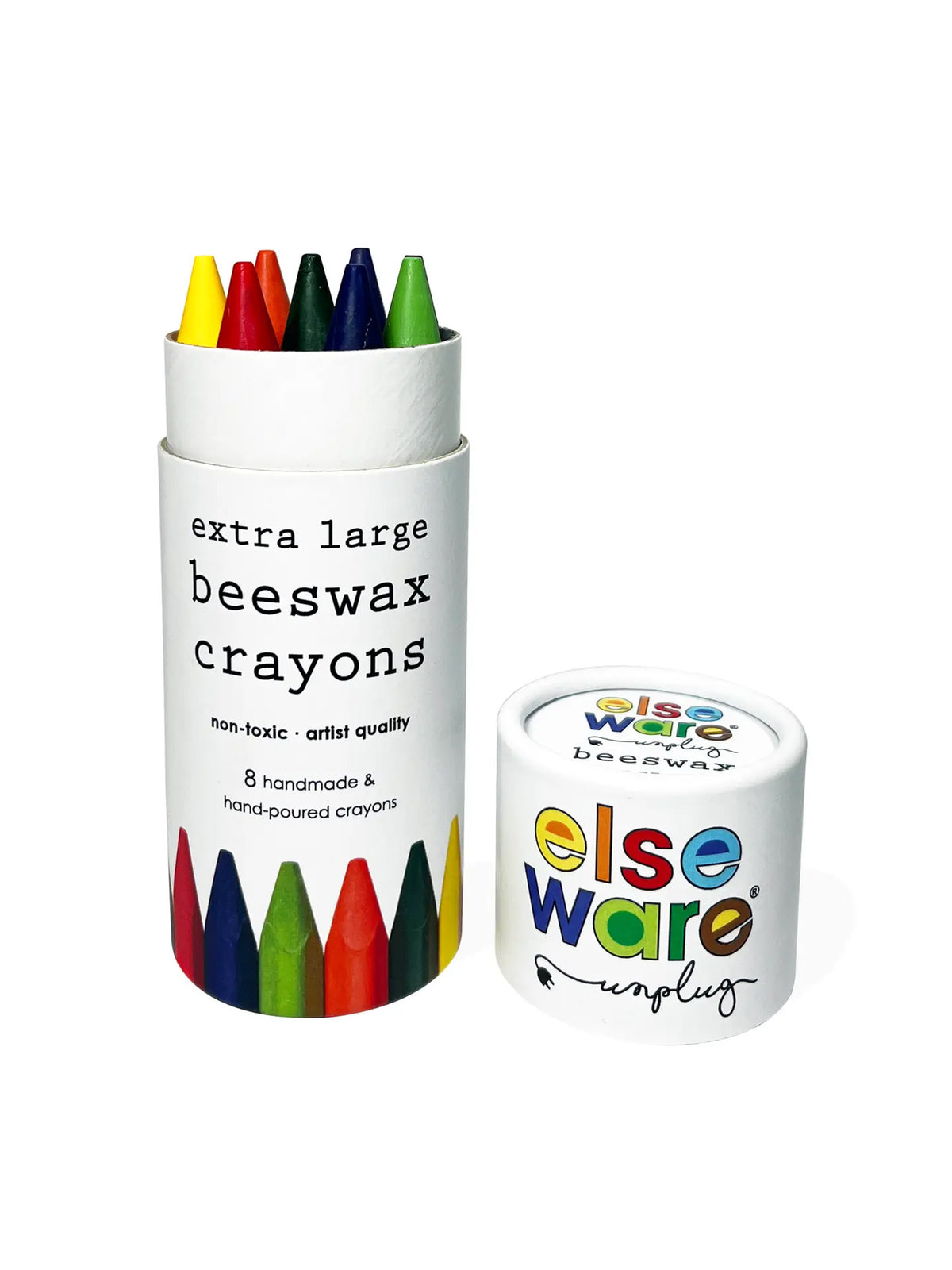 Beeswax Crayons Kids : Toys : Activities elseware unplug / eco-kids Eco Kids Beeswax Crayons, Extra Large | Colored Organics®