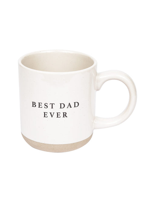 Best Dad Ever Stoneware Coffee Mug Parent : Home Sweet Water Decor Best Dad Ever Stoneware Coffee Mug | Colored Organics®
