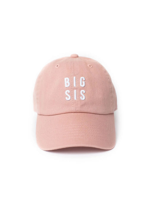 Big Sis Baseball Hat Baby-Kids : Accessories : Hats Rey to Z Big Sister Baseball Hat (BIG SIS) | Colored Organics®