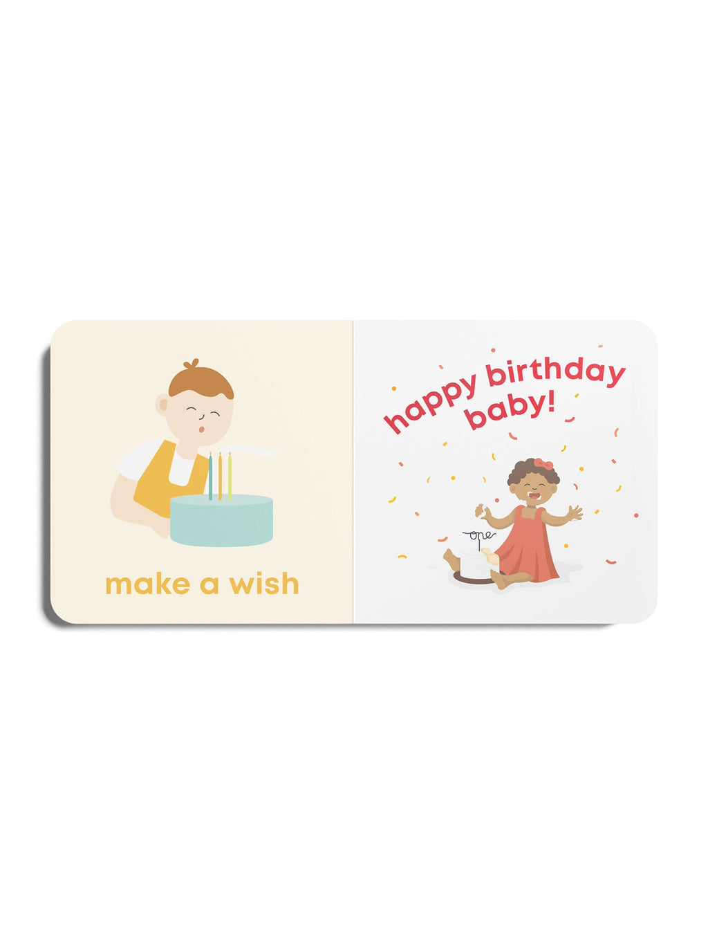 Birthday Baby Board Book Baby-Kids : Toys : Books Left Hand Book House Organic Birthday Baby Board Book | Colored Organics®