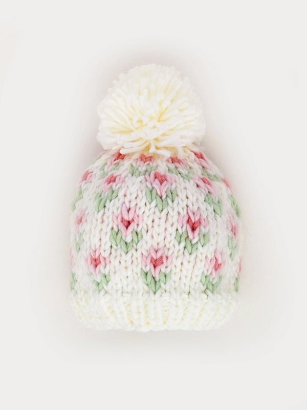 Bitty Blooms Beanie Baby-Kids : Accessories : Hats Huggalugs Forest Knit Beanie Hat for Baby | Colored Organics®