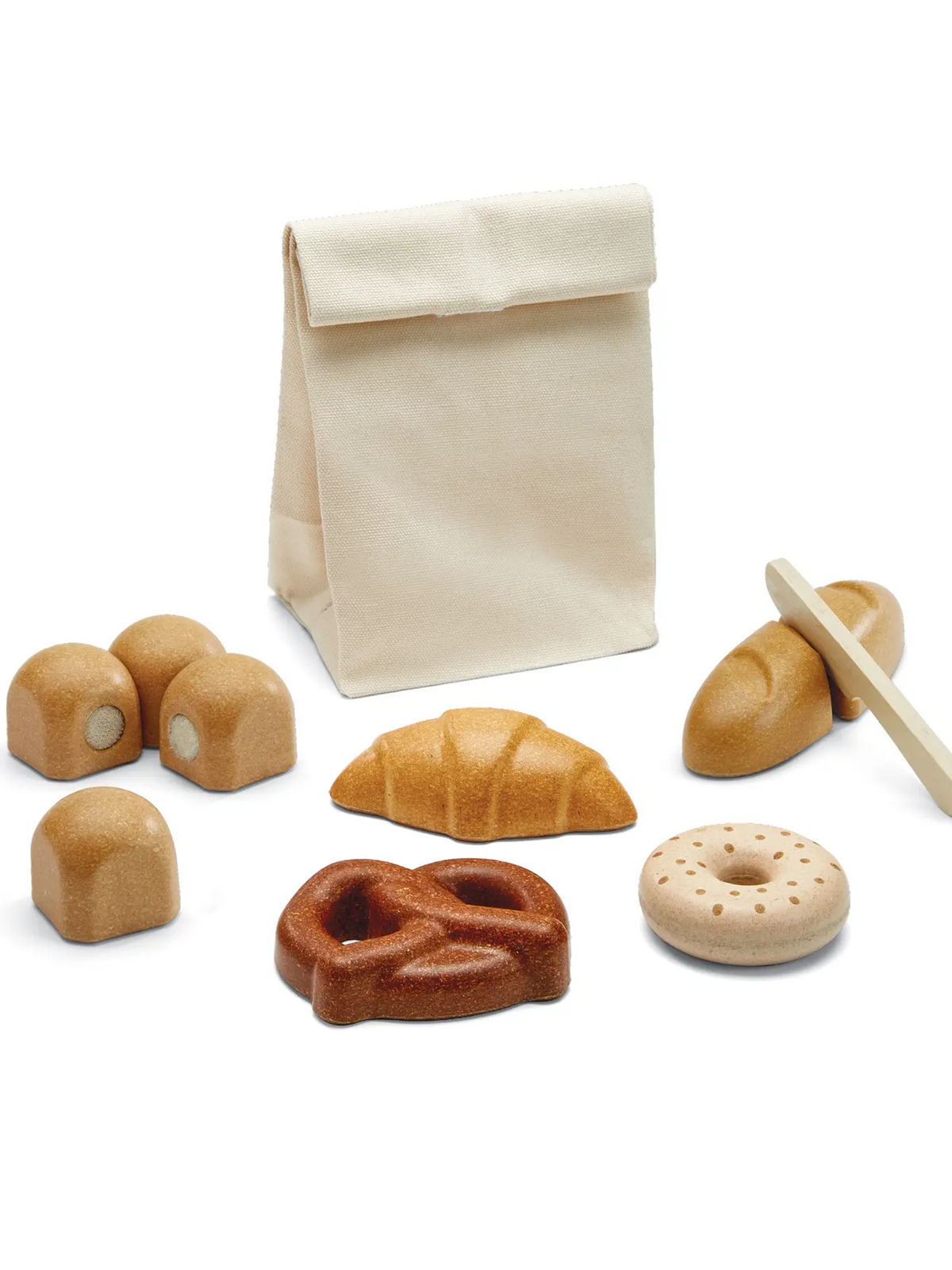 Bread Play Set Baby-Kids : Toys : Pretend Play Plan Toys Bread Play Set Baby for Kids | Colored Organics®