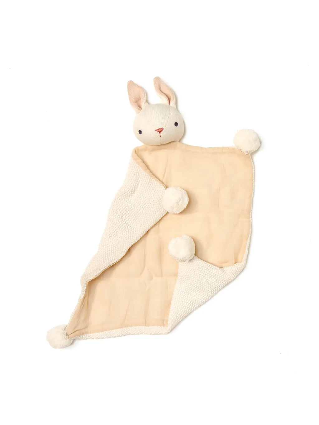 Bunny Lovey Baby Comforter Baby : Toys : Plush + Crinkle Threadbear Design Organic Bunny Lovey Baby Comforter | Colored Organics®