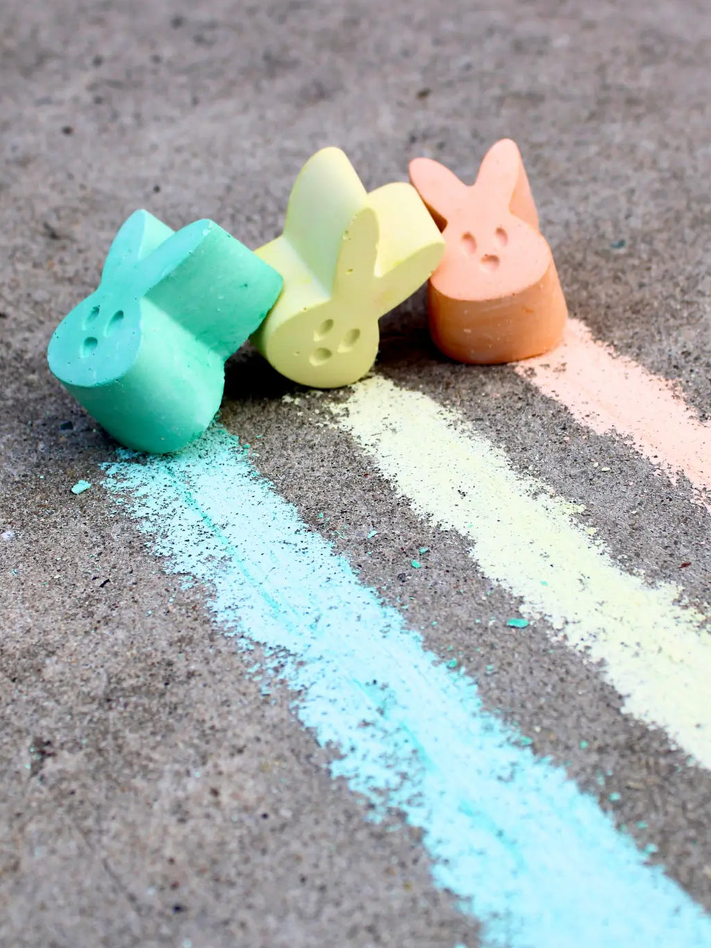 Bunny Sidewalk Chalk Kids : Toys : Activities TWEE made for little hands Bunny Sidewalk Chalk for Babies and Kids | Colored Organics®