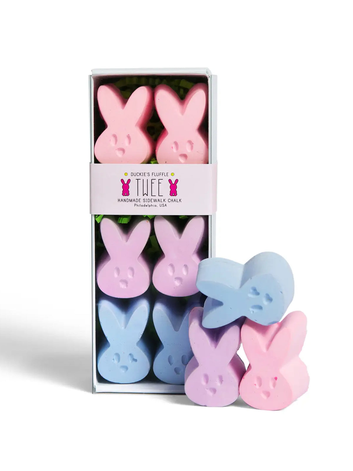 Bunny Sidewalk Chalk Kids : Toys : Activities TWEE made for little hands Bunny Sidewalk Chalk for Babies and Kids | Colored Organics®