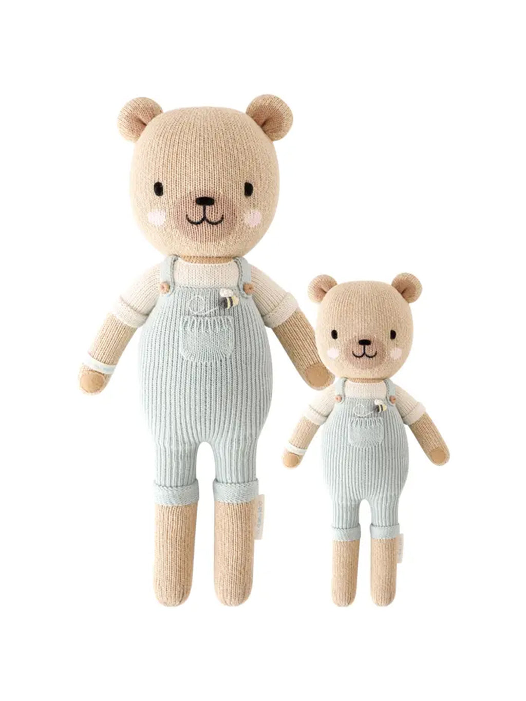 Charlie the Honey Bear Baby : Toys : Plush + Crinkle cuddle+kind Charlie the Honey Bear for Baby | Colored Organics®