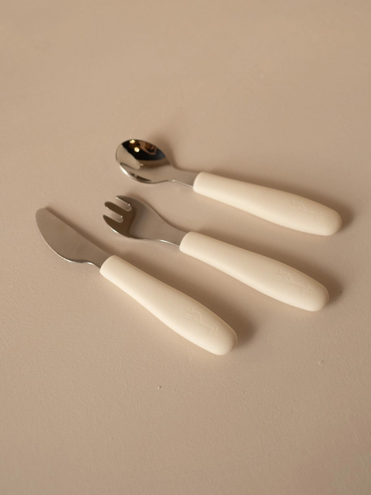 Children's Stainless Steel Cutlery Set Baby-Kids : Gear : Feeding Micasso & Co Micasso & Co Silicone Children's | Colored Organics®