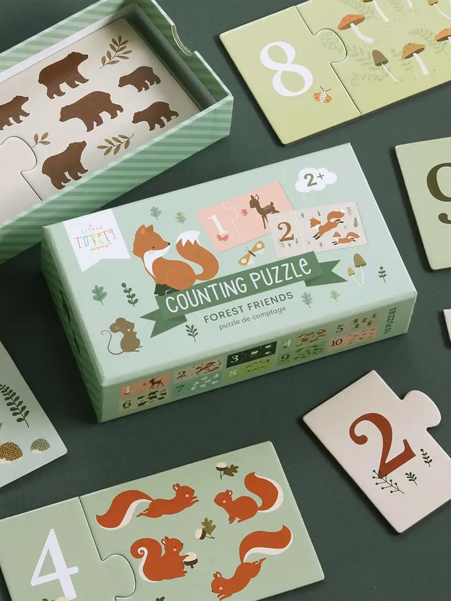 Counting Puzzle Baby-Kids : Toys : Puzzle A Little Lovely Company 