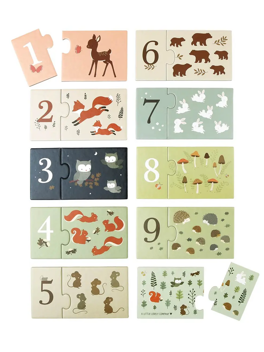 Counting Puzzle Baby-Kids : Toys : Puzzle A Little Lovely Company 