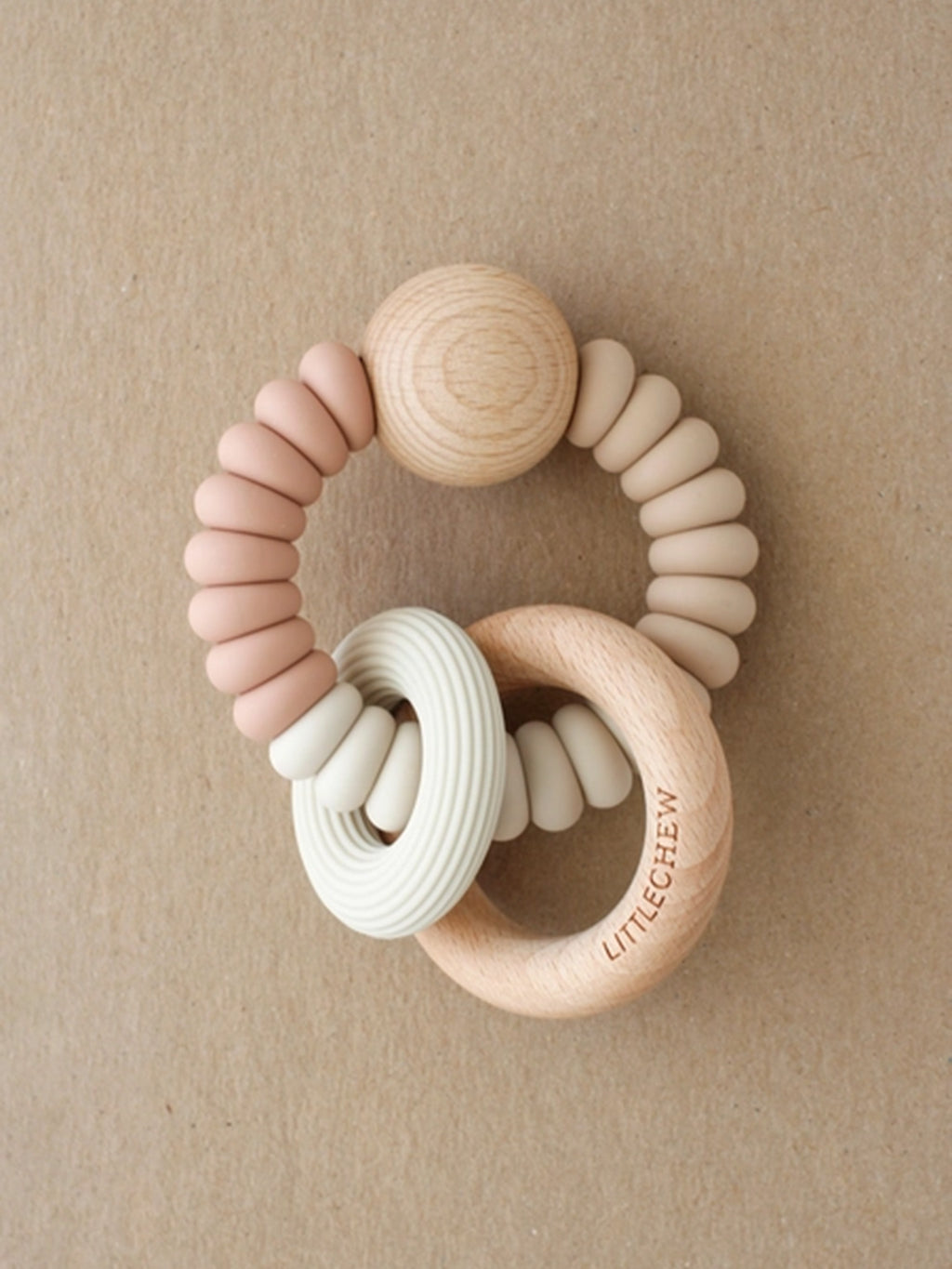 Dany Rattle Teether Baby : Toys : Teethers Little Chew Dany Rattle Teether Baby for Kids | Colored Organics®