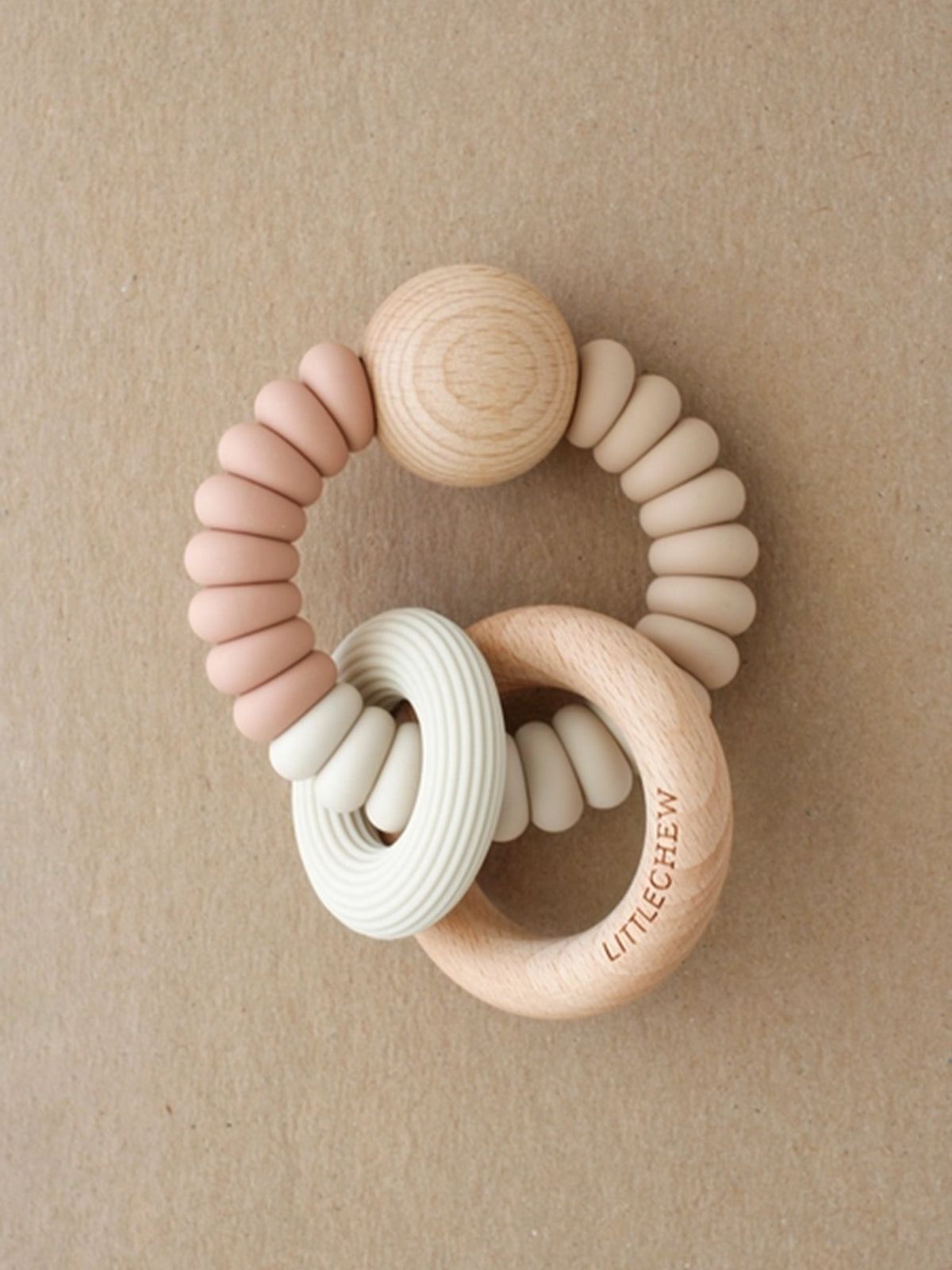 Dany Rattle Teether Baby : Toys : Teethers Little Chew Dany Rattle Teether Baby for Kids | Colored Organics®