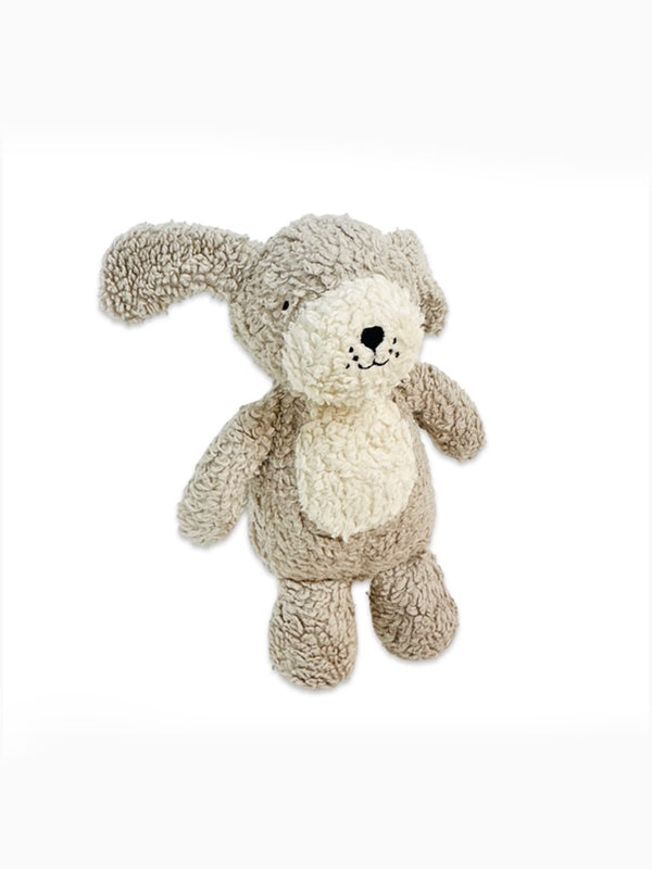 Dog Organic Sherpa Knit Stuffed Animal Baby : Toys : Plush + Crinkle Viverano Organics Dog Organic Sherpa Knit Stuffed Animal | Colored Organics®