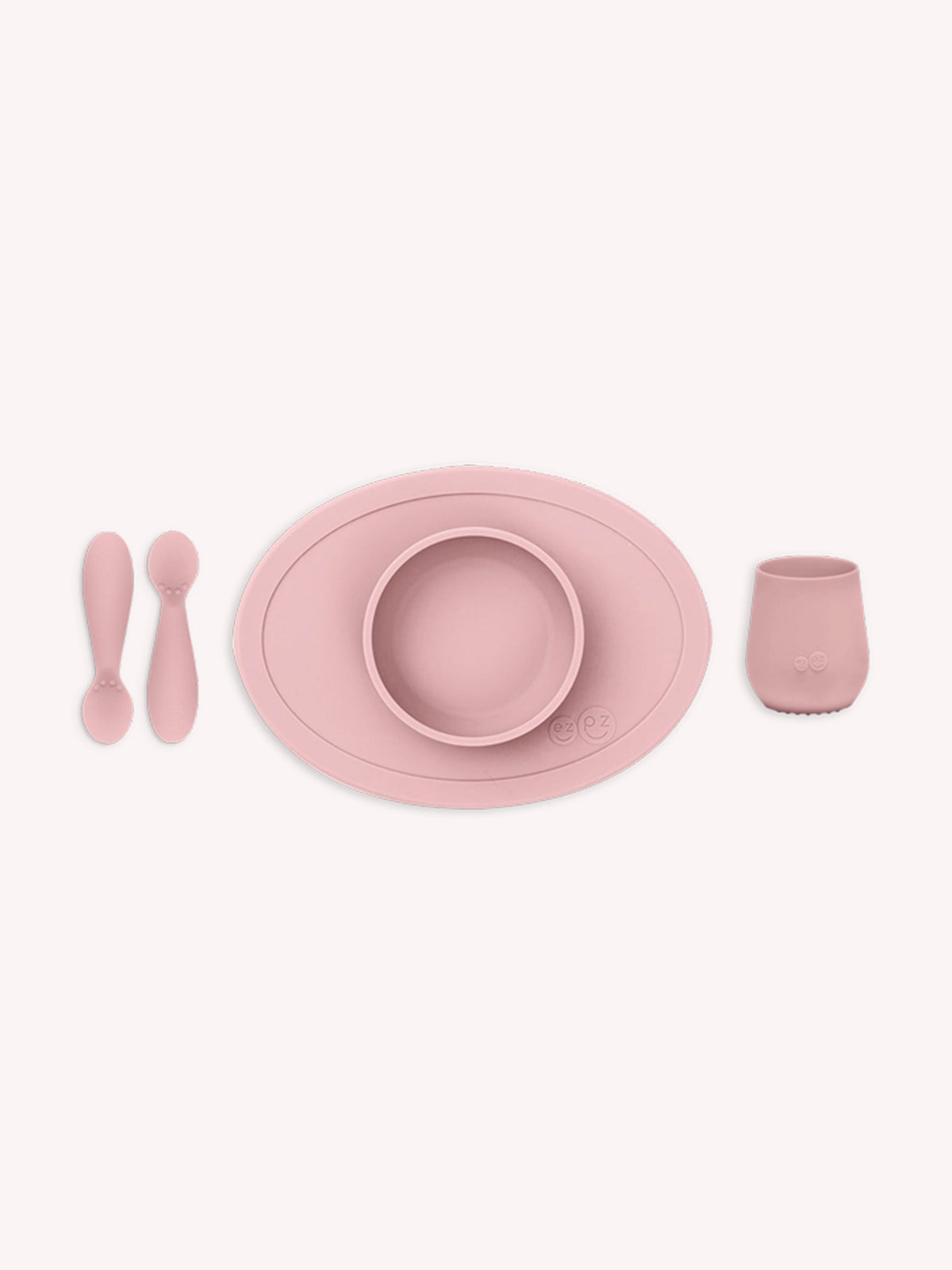 First Foods Feeding Set Baby : Gear : Feeding ezpz ezpz First Foods Silicone Feeding Set | Colored Organics®