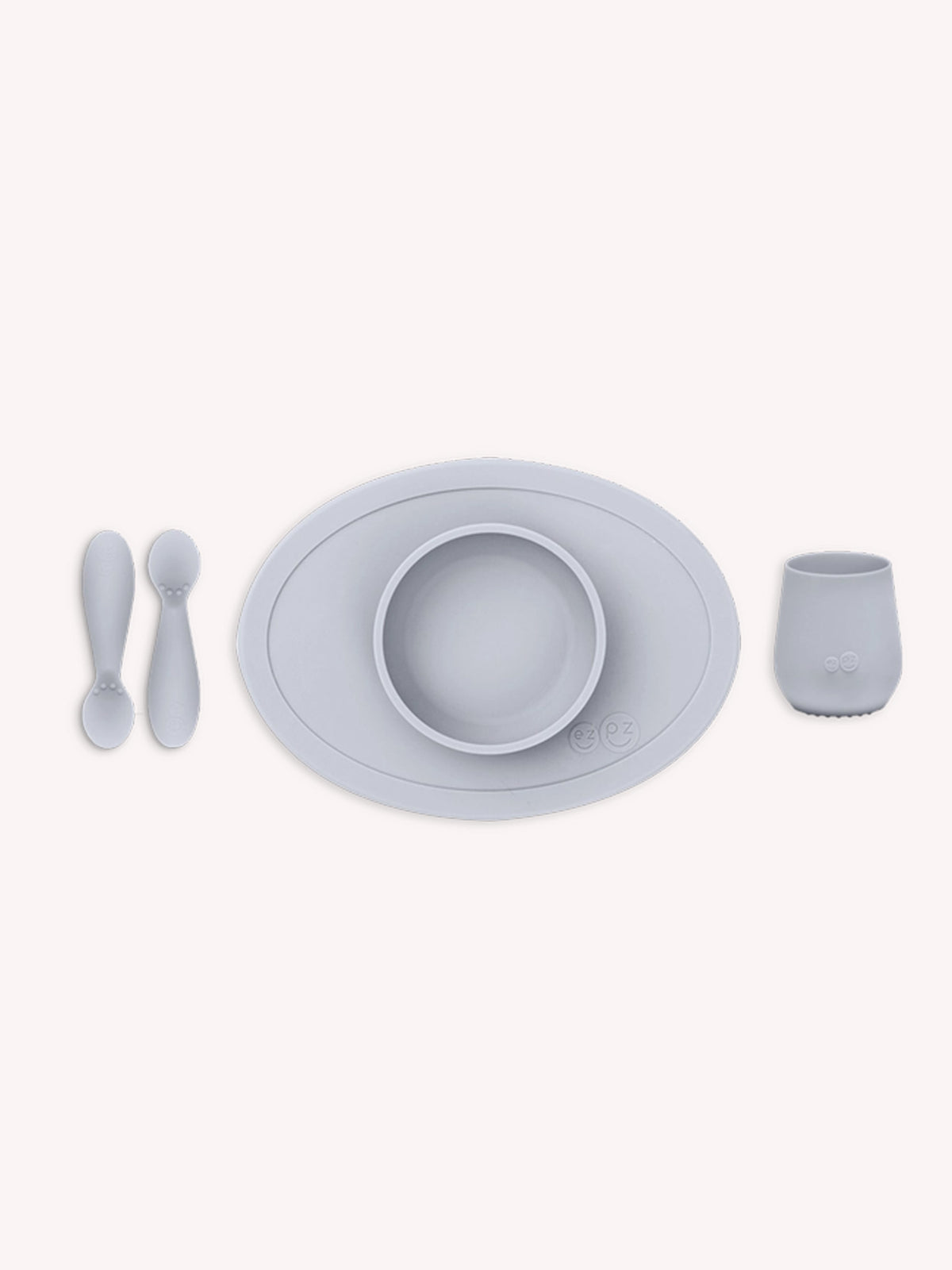 First Foods Feeding Set Baby : Gear : Feeding ezpz ezpz First Foods Silicone Feeding Set | Colored Organics®