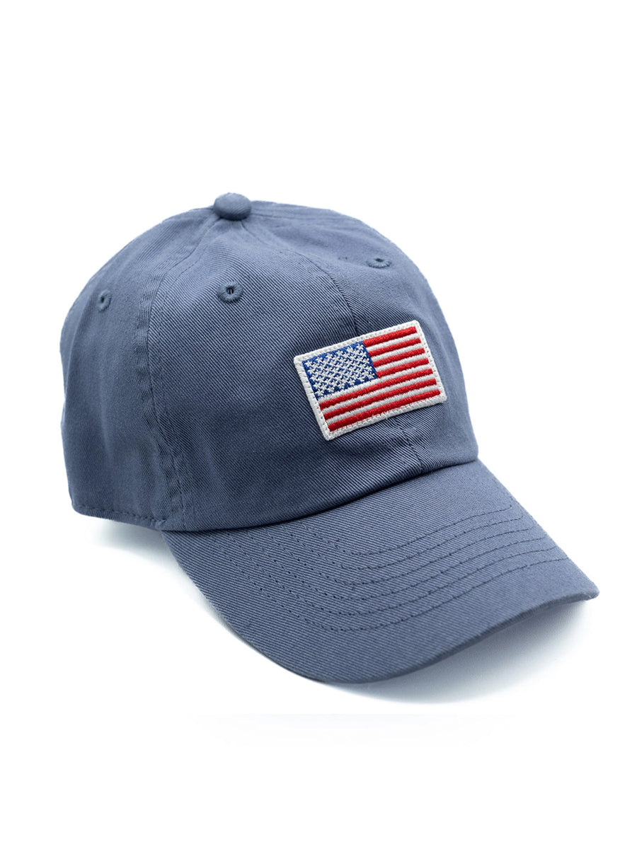 Flag Patch Baseball Hat Baby-Kids : Accessories : Hats Rey to Z Little Bro Baseball Hat for Baby | Colored Organics®