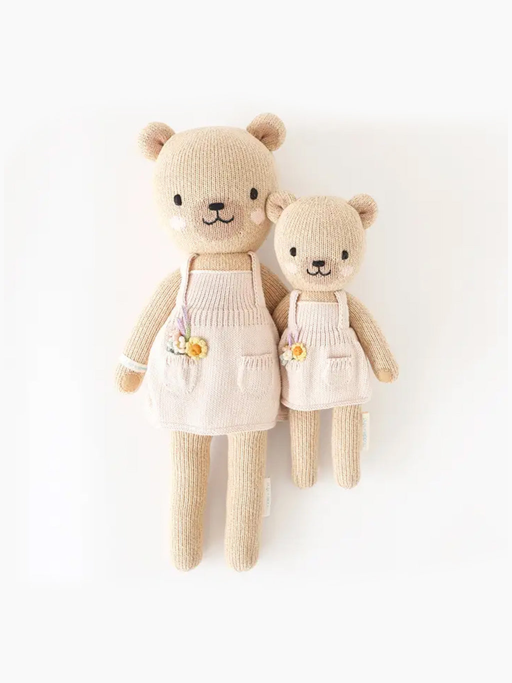 Goldie the Honey Bear Baby : Toys : Plush + Crinkle cuddle+kind Goldie the Honey Bear for Baby | Colored Organics®