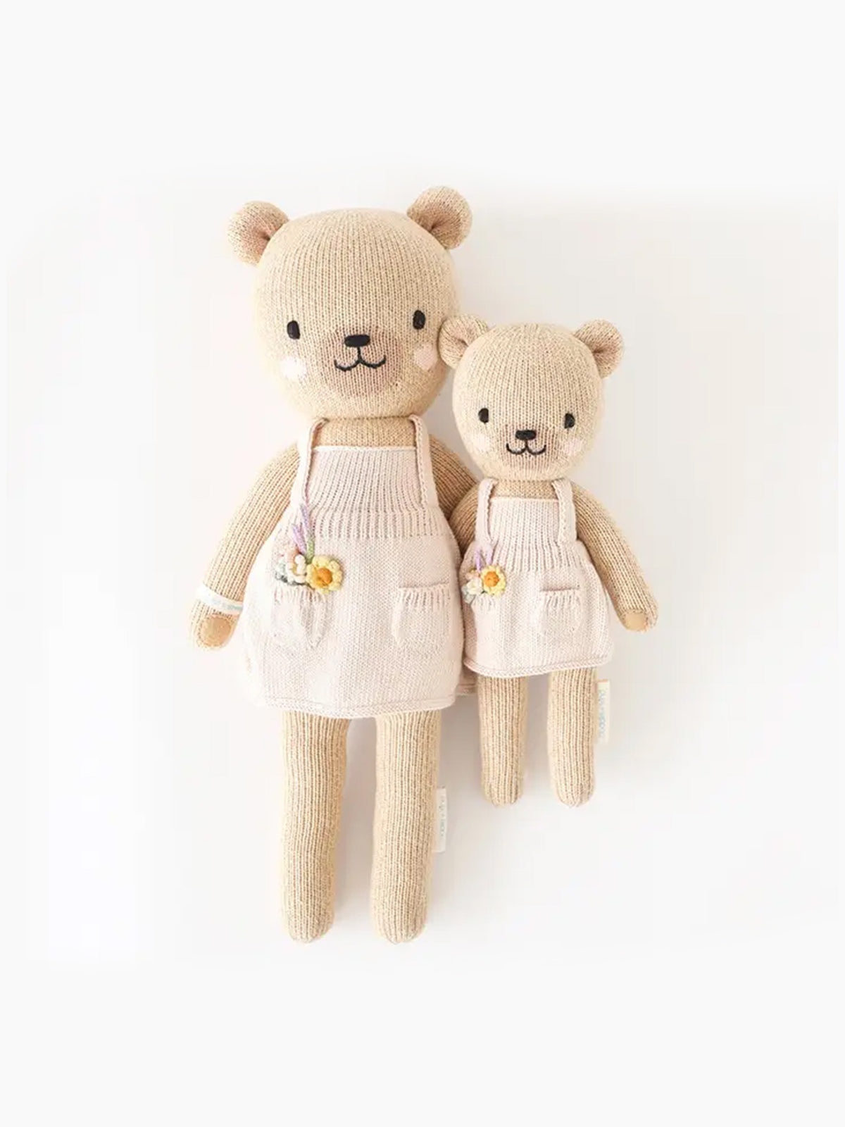 Goldie the Honey Bear Baby : Toys : Plush + Crinkle cuddle+kind Goldie the Honey Bear for Baby | Colored Organics®