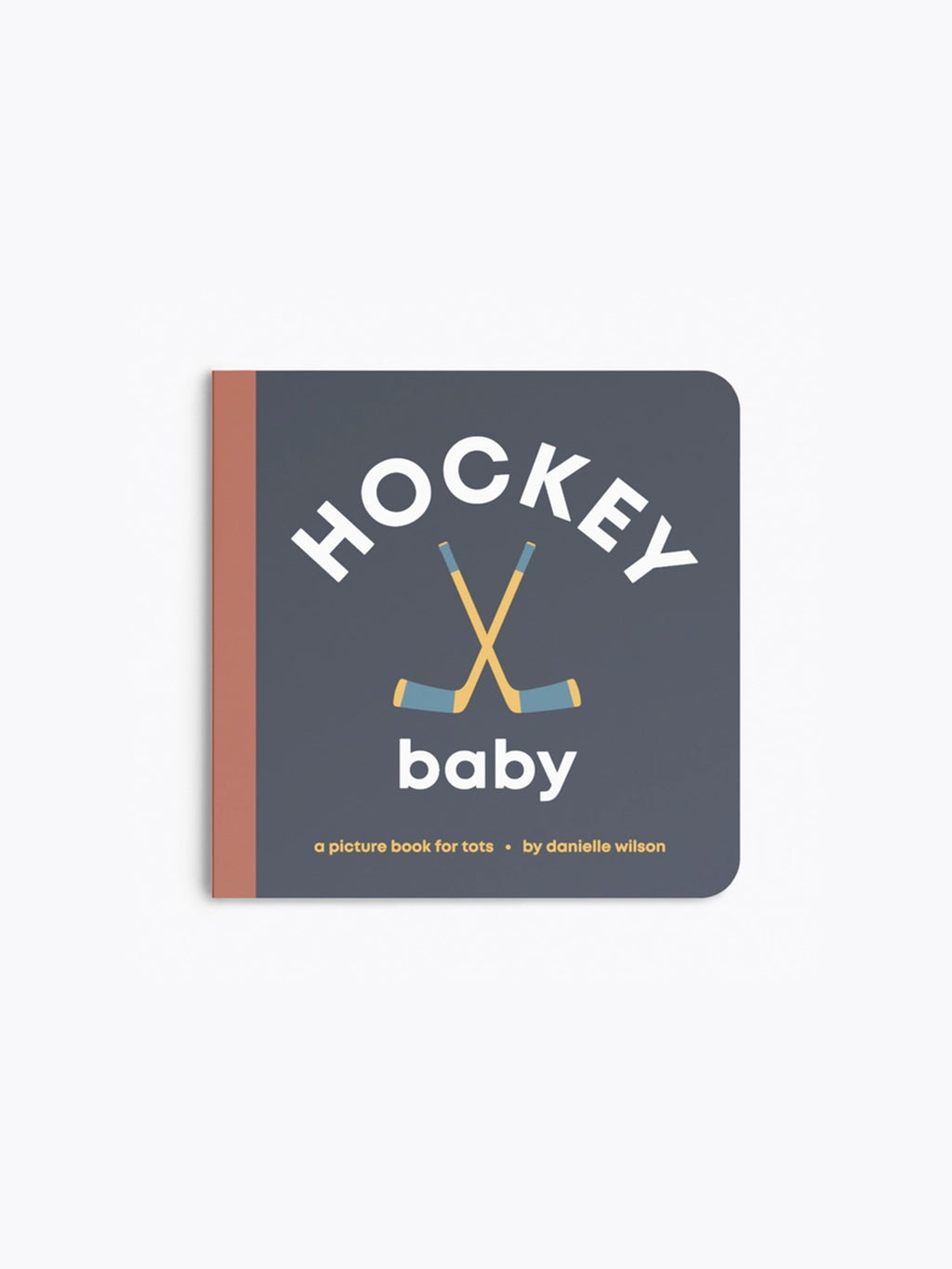 Hockey Baby Board Book Baby-Kids : Toys : Books Left Hand Book House Organic Hockey Baby Board Book | Colored Organics®