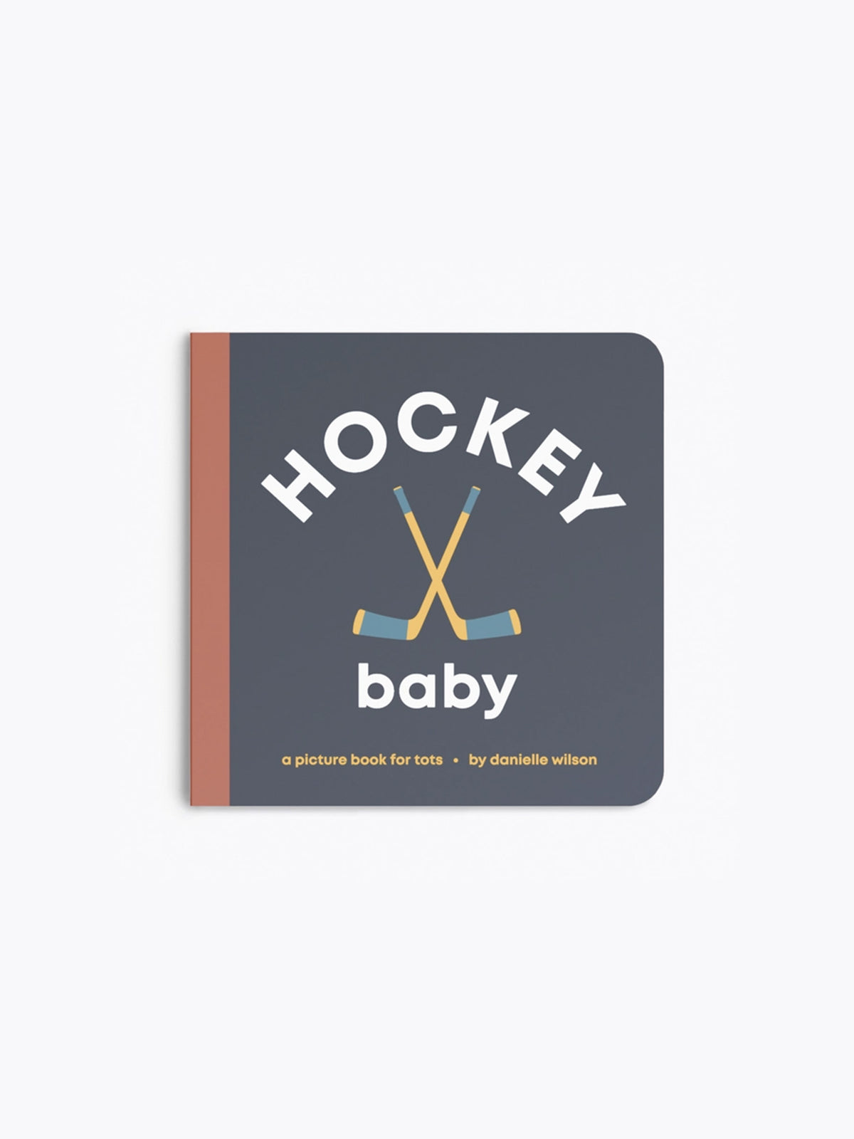 Hockey Baby Board Book Baby-Kids : Toys : Books Left Hand Book House Organic Hockey Baby Board Book | Colored Organics®