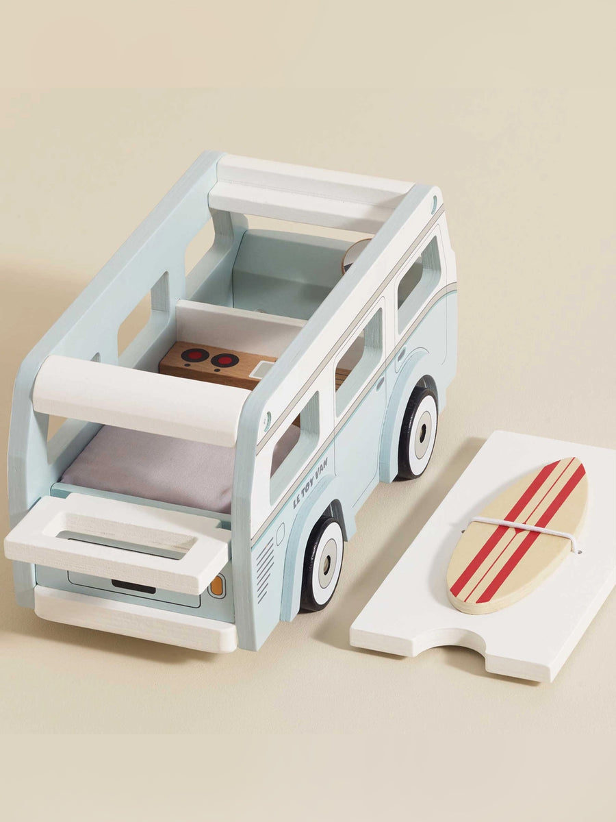 Holiday Camper Van Baby-Kids : Toys : Pretend Play Le Toy Van, Inc. Holiday Camper Van for Babies and Kids | Colored Organics®