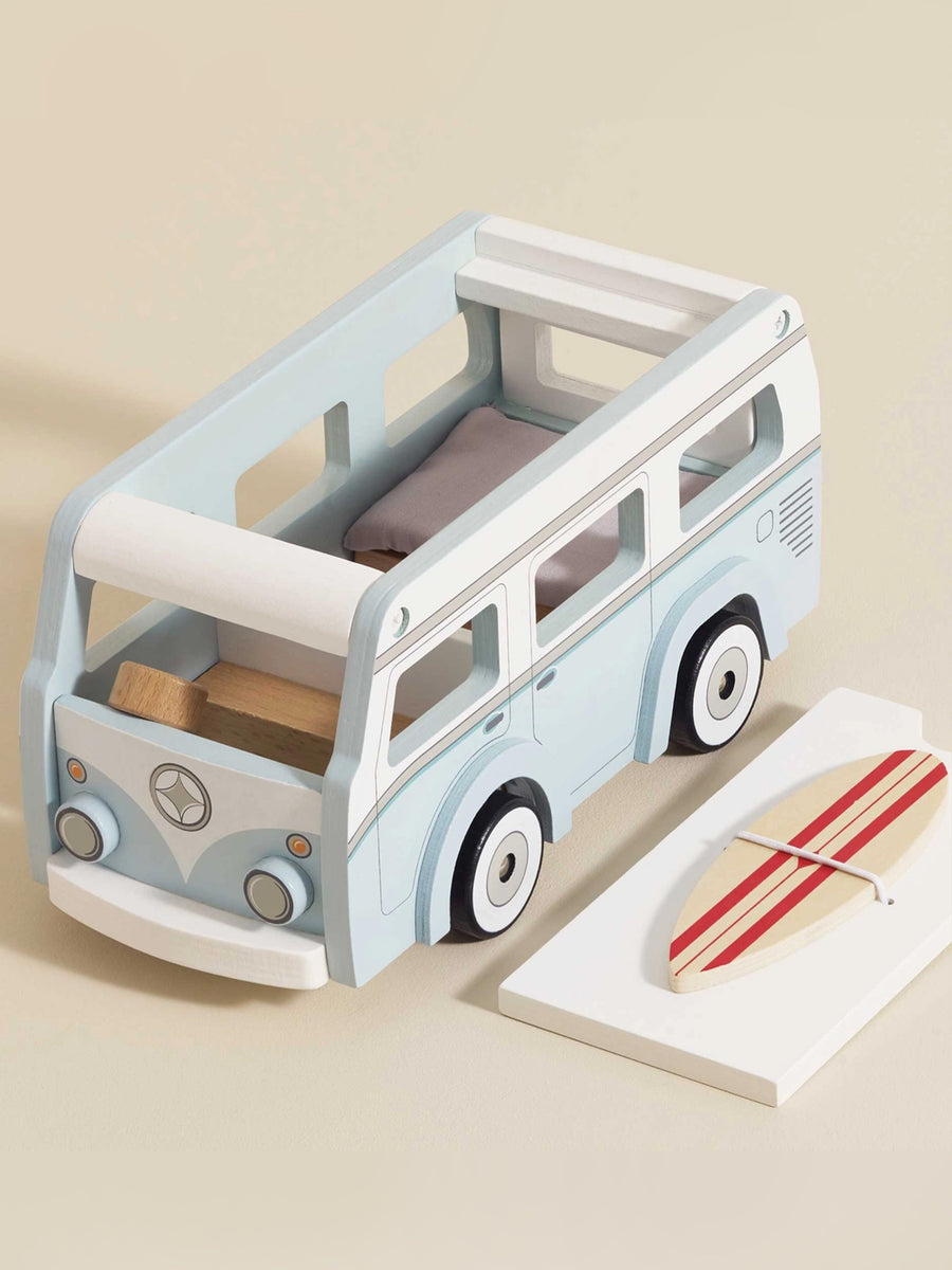 Holiday Camper Van Baby-Kids : Toys : Pretend Play Le Toy Van, Inc. Holiday Camper Van for Babies and Kids | Colored Organics®
