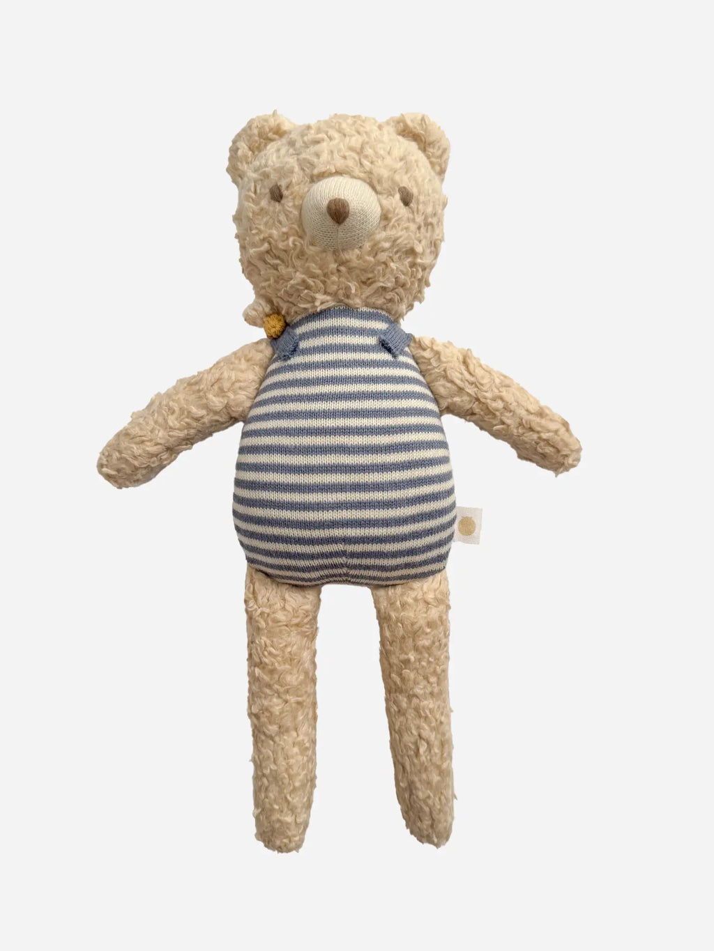 Honeybee Bear Plushie Baby-Kids : Toys : Plush + Crinkle Blueberry Hill Organic Cotton Honeybee Bear Plush | Colored Organics®