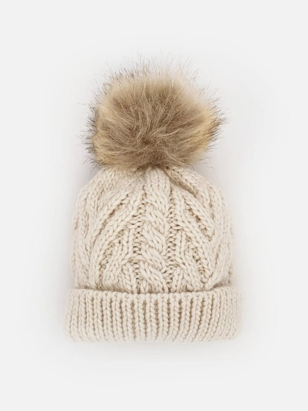 Pom Pom Beanie Hat Baby-Kids : Accessories : Hats Huggalugs Pom Pom Beanie Hat for Babies and Kids | Colored Organics®