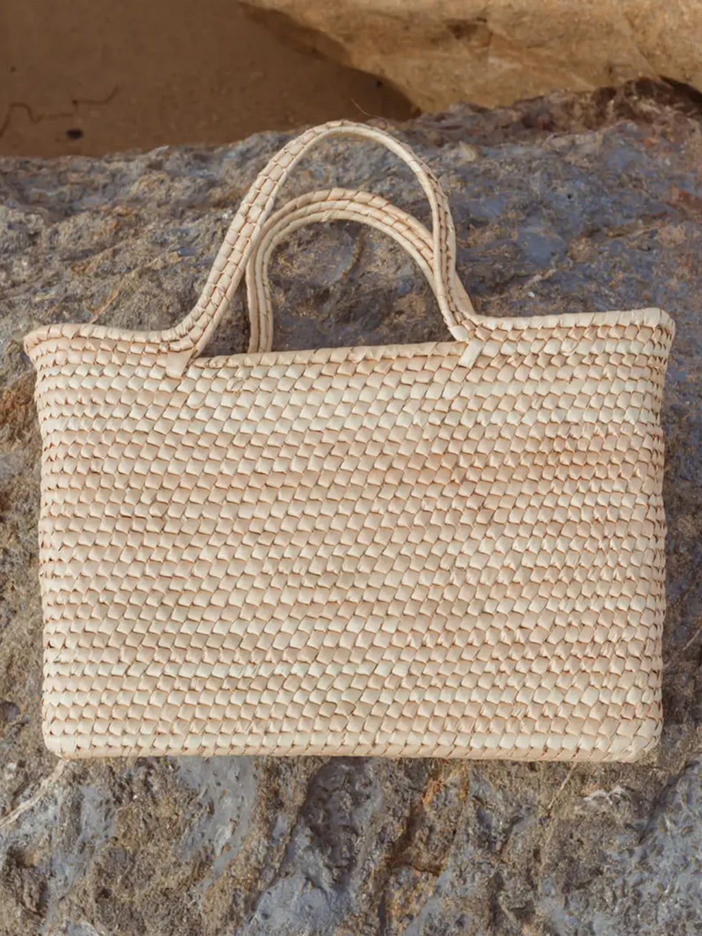 Womens Magnolia Straw Tote Women : Accessories LEAH Womens Magnolia Straw Tote for Baby | Colored Organics®