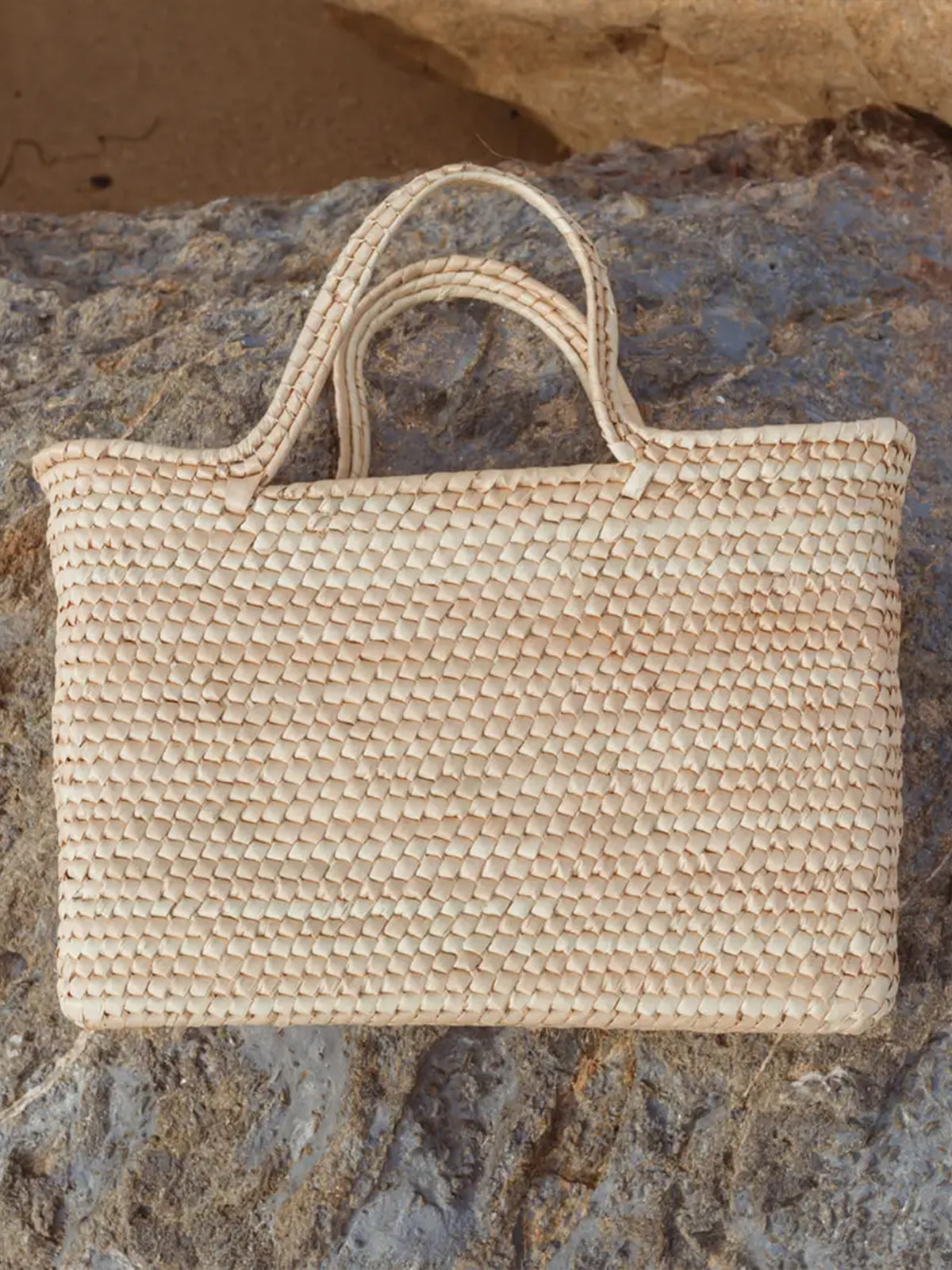 Womens Magnolia Straw Tote Women : Accessories LEAH Womens Magnolia Straw Tote for Baby | Colored Organics®
