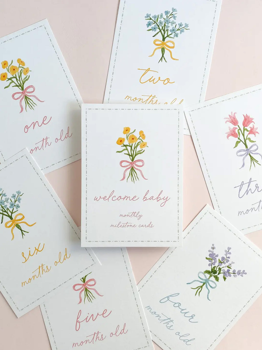 Milestone Cards Baby : Parent : Nursery : Decor Gloster Road Milestone Cards for Babies and Kids | Colored Organics®
