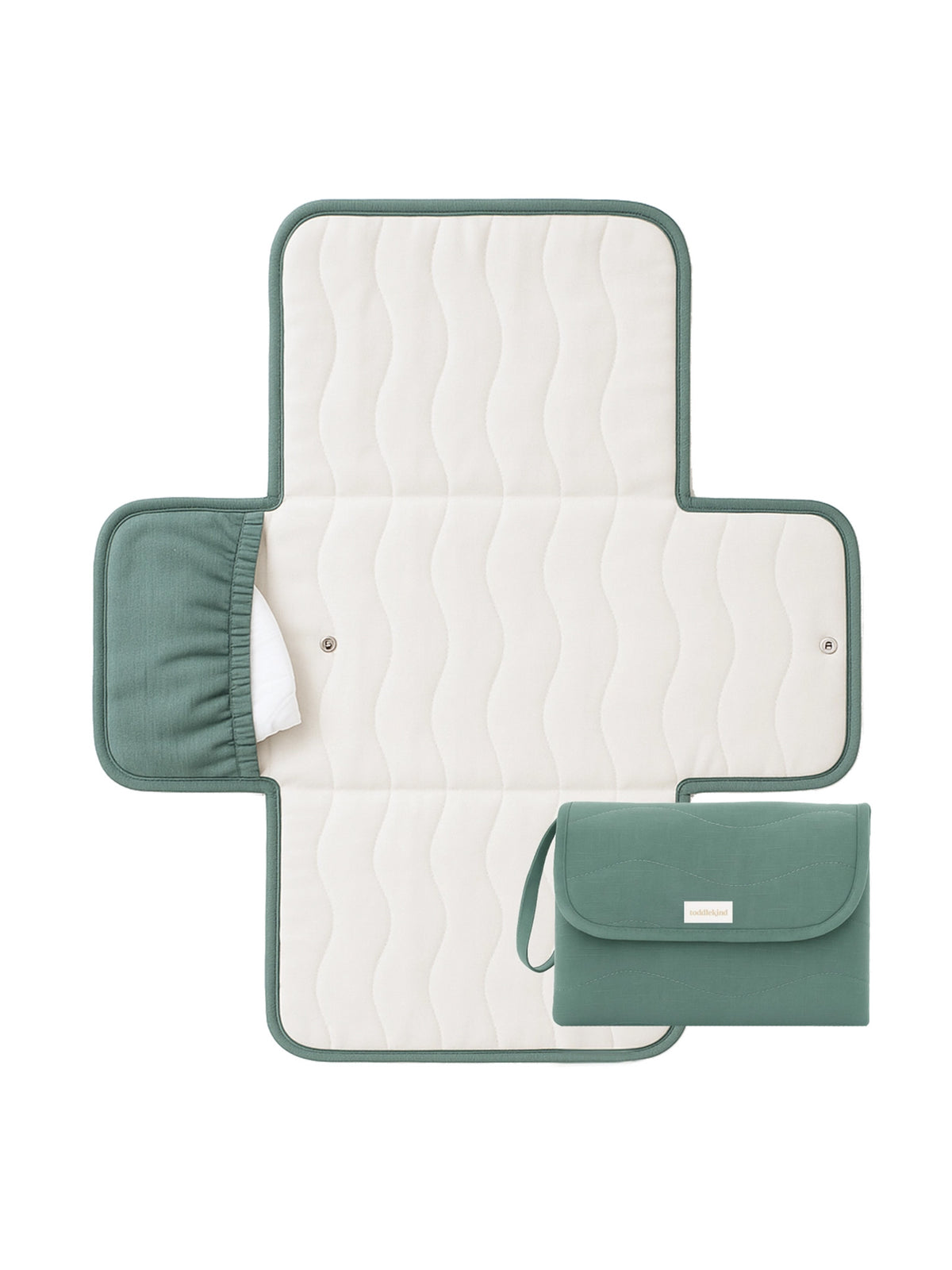 Mini Maven Changing Pad Baby-Kids : Parent : Gear : Travel : Nursery Toddlekind Foldable Baby Changing Pad with Pocket | Colored Organics®