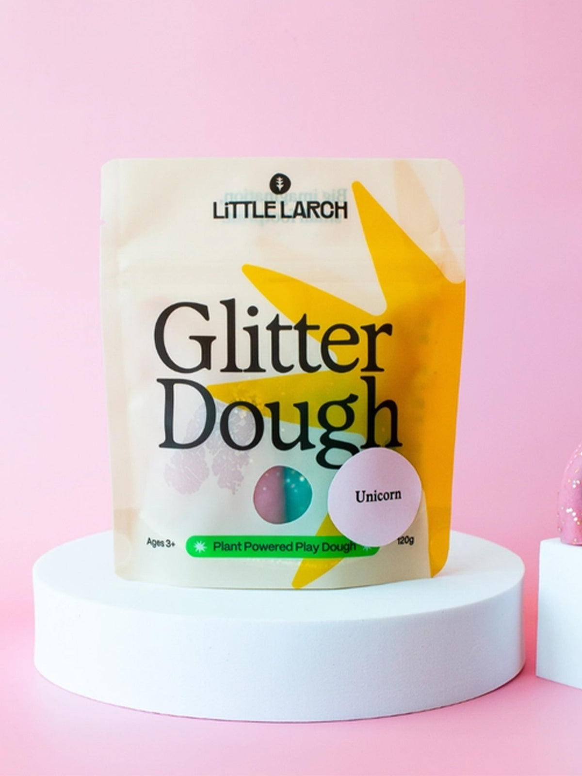 Natural Glitter Play Dough Kids : Toys : Activities Little Larch Natural Glitter Play Dough for Baby | Colored Organics®