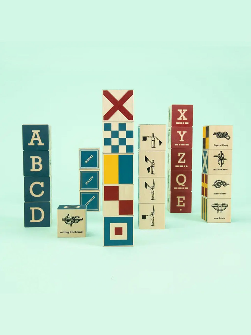 Nautical Blocks Kids : Toys : Blocks Uncle Goose Nautical Blocks for Babies and Kids | Colored Organics®